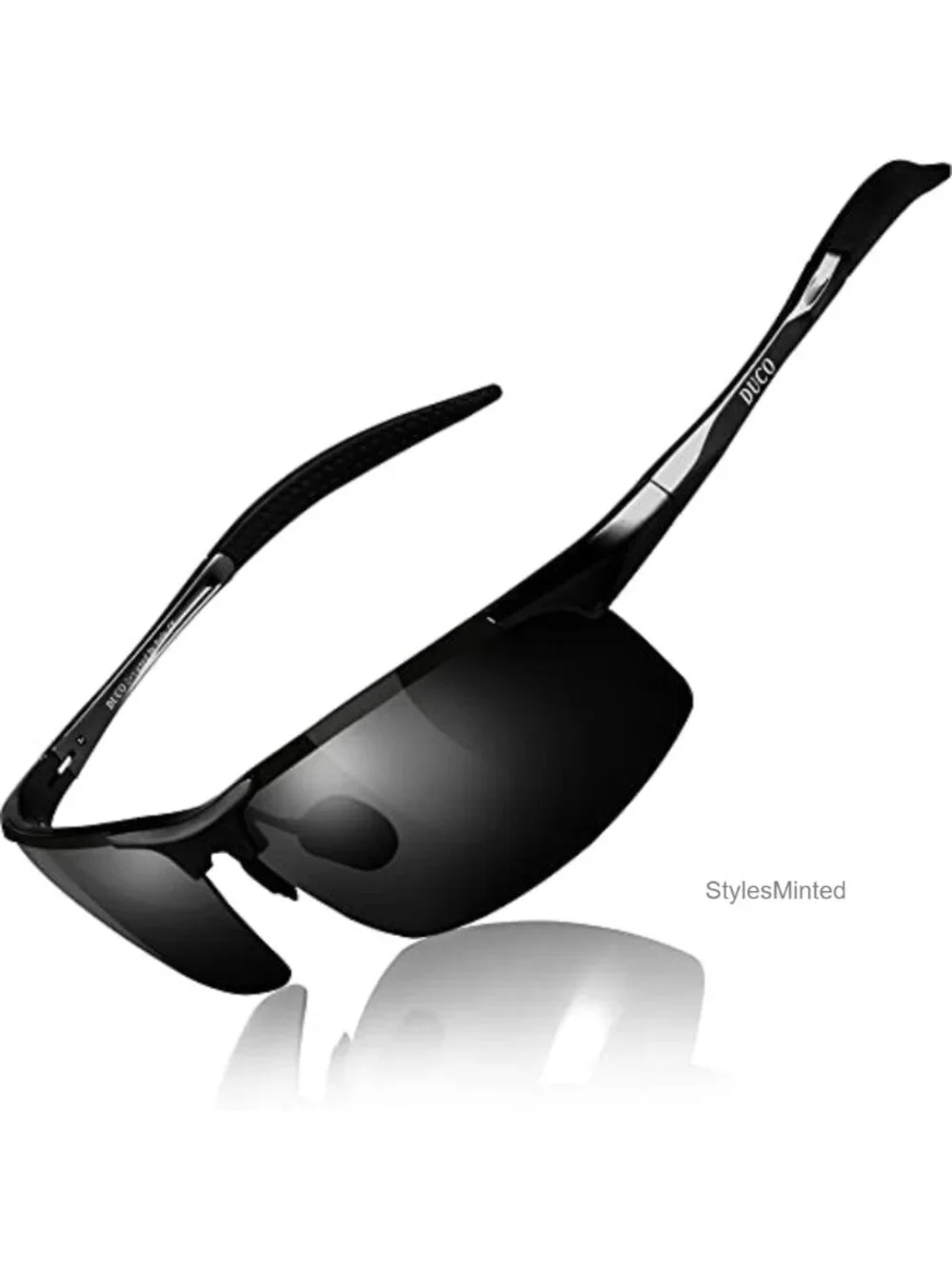 Men's Sport Polarized Sunglasses UV400 Protection TAC Lens Aluminum Frame